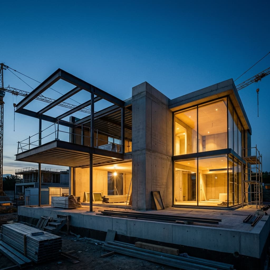 Construction Site Background